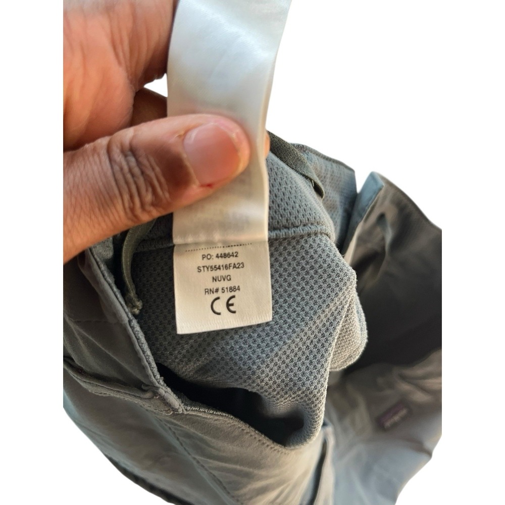 Patagonia Women's Size 2 Gray Nylon Quandary Straight Leg‎ Outerwear Pants - Picture 9 of 9